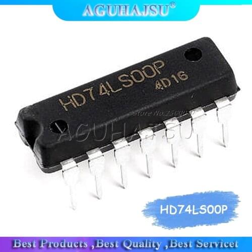 20PCS HD74LS00P DIP14 HD74LS00 DIP SN74LS00N 74LS00 SN74LS00 DIP-14 new and original IC