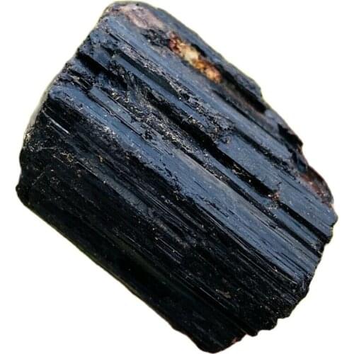 325g Natural black tourmaline quartz crystal mineral specimen Reiki healing