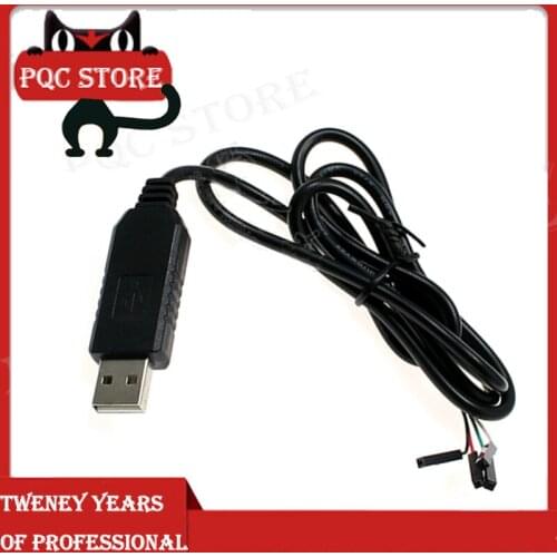 1PCS PL2303 PL2303HX USB to UART TTL Cable Module 4p 4 pin RS232 Converter