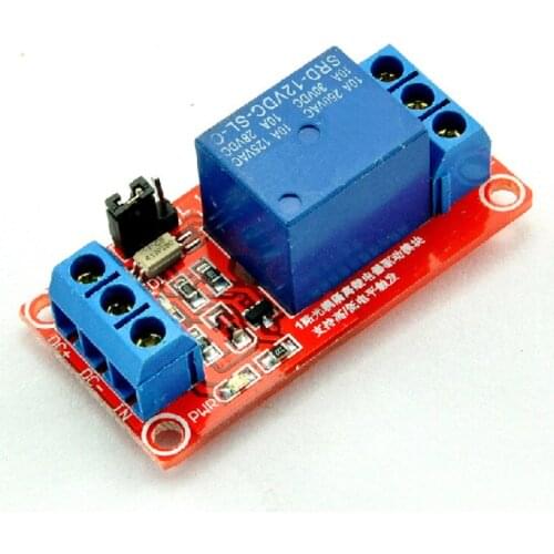 Free shipping 12 v Relay module Support the high and low level trigger