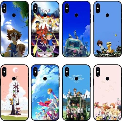 Digimon Phone Case For Xiaomi Redmi note 7 8 9 pro 8T 9S Mi Note 10 Lite pro