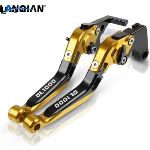 For Suzuki DL1000 V-STROM Motorcycle Brake Clutch Lever DL 1000 V STROM 2002-2019 2013 2014 2015 2016 2017 2018 CNC Accessories