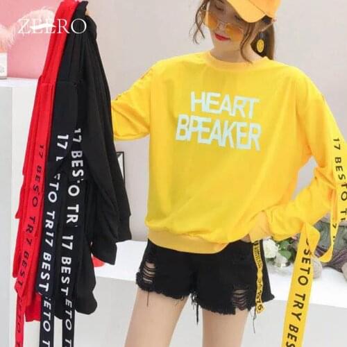 Huan-Qing Women's Sweatshirts With Inscriptions