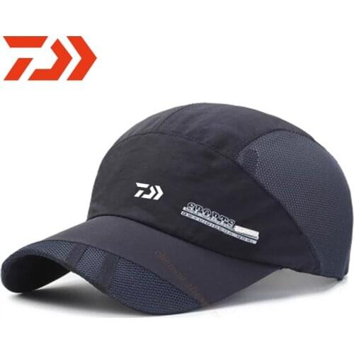 Daiwa Outdoor Fishing Sun Hat 2020 Summer Men and Women Outdoor Mountaineering Embroidery Quick-drying Hat Sports Baseball Cap