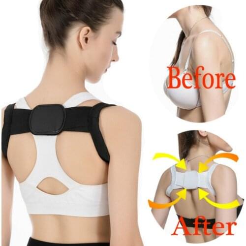 Back Posture Corrector Shoulder Lumbar Brace Spine Corrector Shoulder Neck Support Strap Belt Back Pain Reliever Health Care