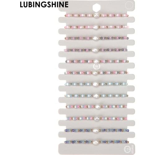 Белые браслеты LUBINGSHINE China At AliExpress