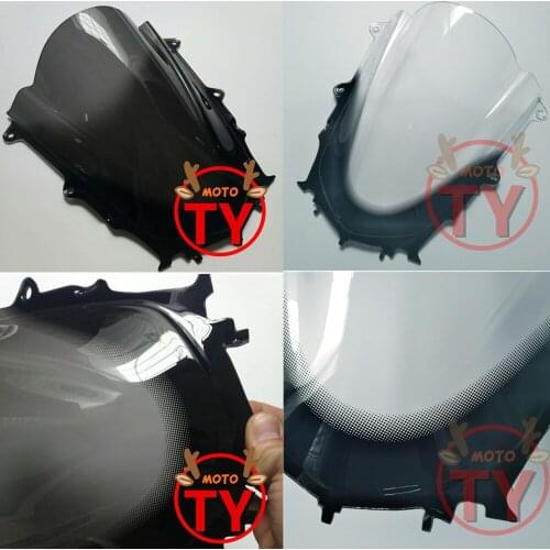 Motorcycle For Yamaha YZF1000 R1 15-17 YZF 2015-2017 Windshield Bubble Windscreen Smoke Black Clear Acrylic Wind Deflectore