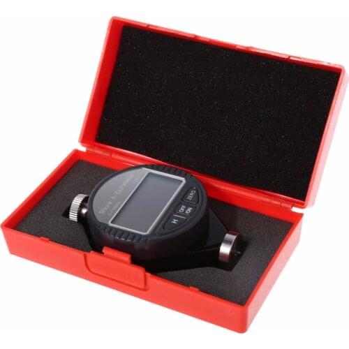 OOTDTY New Digital Durometer Shore A Tester Rubber Hardness Meter 0~100HA For Plastic Leather Wax