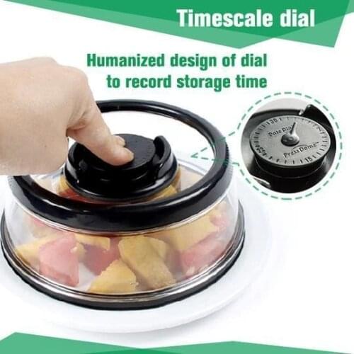 Plastic Vacuum Food Sealer Cover Kitchen Instant Vacuum Food Sealer Fresh Cover Refrigerator Dish Cover Kitchen Tool