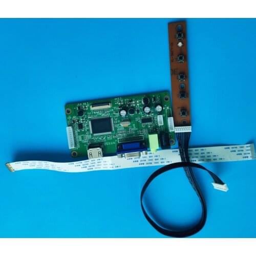 For NV156FHM-A20 30Pin DIY SCREEN display DRIVER KIT VGA 15.6" monitor LCD EDP Controller board 1920X1080