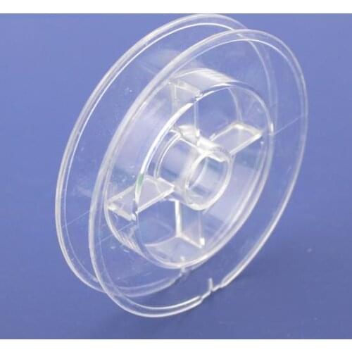 Plastic Empty Wire Spool Blank Panel Bobbin Winder Hollow Reel for Kite Line Copper Wire