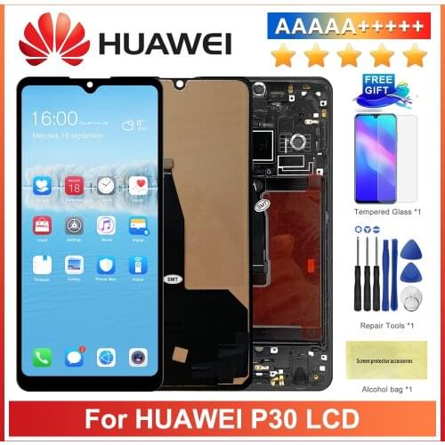 TFT For Huawei P30 LCD Touch Screen Digitizer Assembly Replacement for Huawei P30 LCD ELE-L29 ELE-L09 ELE-AL00 Display