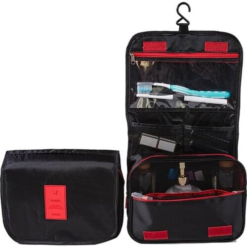 High Quality Women Makeup Bags Travel Cosmetic Bag Toiletries Organizer Waterproof Storage Neceser Hanging Bathroom Wash Bag