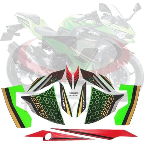 High Quality Whole Vehicle Motorcycle For NINJA400 ninja 400 Full Kit Sticker Bodywork Decal Racing Decorative Protector