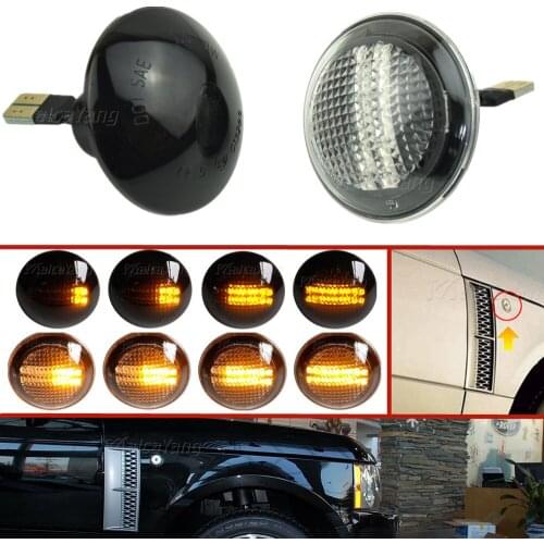 High Quality Dynamic LED Turn Signal Side Marker Light XGB500020A XGB500020 For Land Rover Range Rover L322 2002-2012