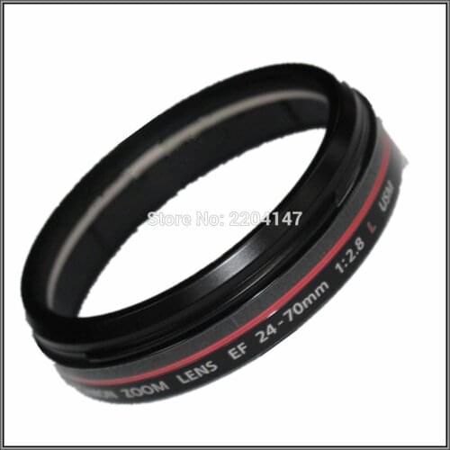 SLR Lens repair parts For Canon EF 24-70mm f/2.8L red ring red circle tube red circle shell hood Lens barrel replacement parts
