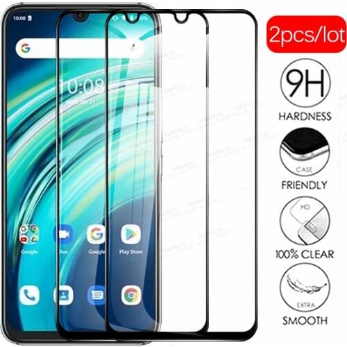 2pcs Full Cover Tempered Glass For UMIDIGI A9 Pro Protective Glass For UIM A7S A 7s 9 9Pro On UMIa9 UMIA7s Screen Protector Film