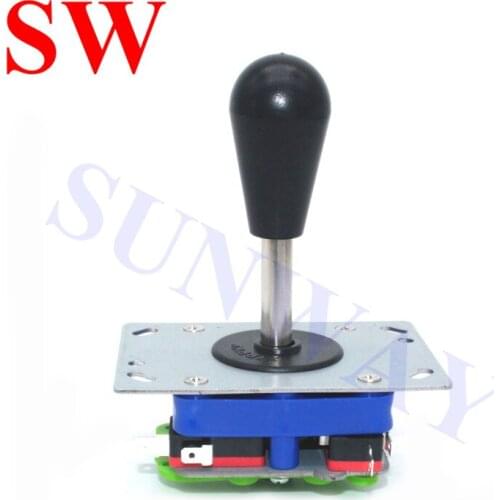1PC Oval ball top ZIPPY Joystick Long /Short shaft with Microswitches Arcade joystick 2/4/ 8 way restrictor for Arcade machine