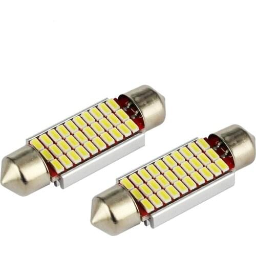 4PCS C5W Led 3014 Canbus Interior Lights 31mm 36mm 39mm 41mm Festoon Dome Lamps Reading Light DC12V