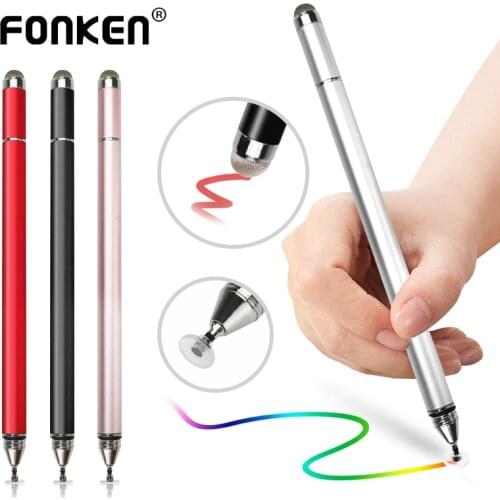 Universal 4 In 1 Stylus Pen for Phone Drawing Tablet For Samsung Pens Capacitive Screen Caneta Laptop Cell phone Accessories