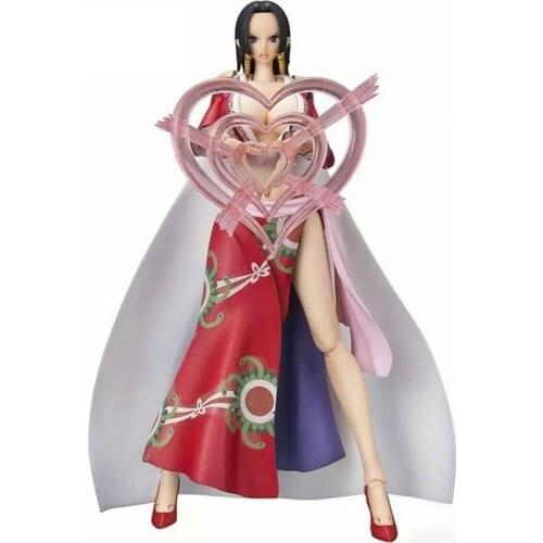 19cm Anime Figures One Piece Red Boa Hancock PVC Action Figure Model Collectible Boa Hancock Figuarts Zero Toys Gift Doll