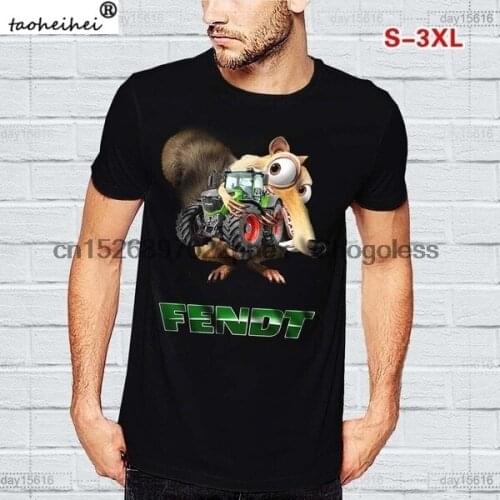 Design High Quality Tops Hipster Tees Better Quality Fendt Tractor Funny Scrat Mens T-Shirt