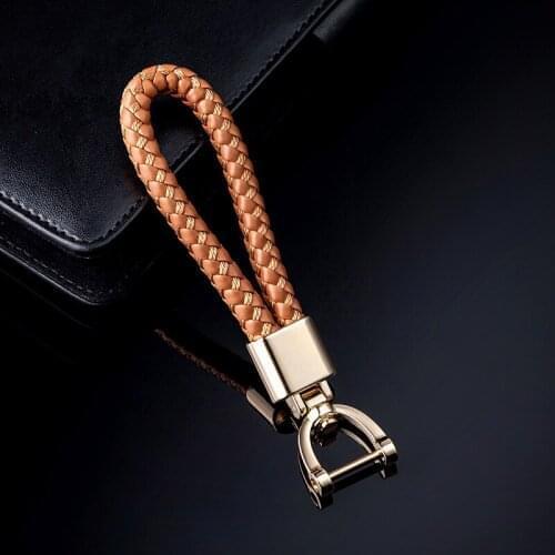 For volkswagen Leather Car Key Chains Rings Keyrings KeyChains For Jaguar XF XJ XE XF XJR XJL F X Type C-X16 V12 Car Key Holder