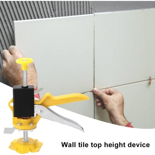 Bricklayer Tiling Leveling Tool Auxiliary Floor Tile Wall Positioning Tile Lifting Leveler Adjustable Height Regulator
