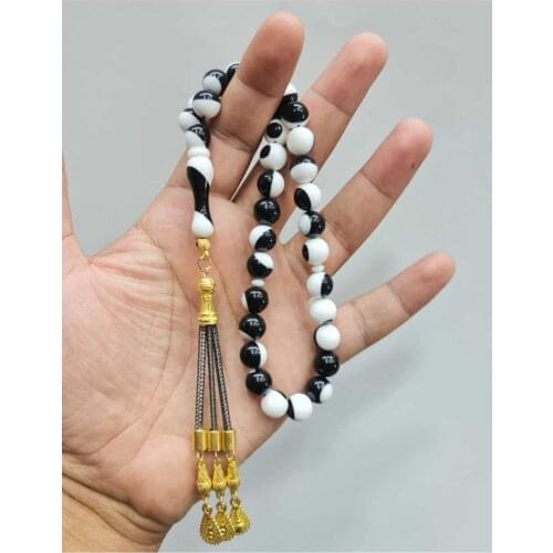 Islamic Tasbih Muslim Rosary Beads 33 Prayer Rosary For Men Bracelet For Men Accessory amber oltu amber stone Handmade Turkey