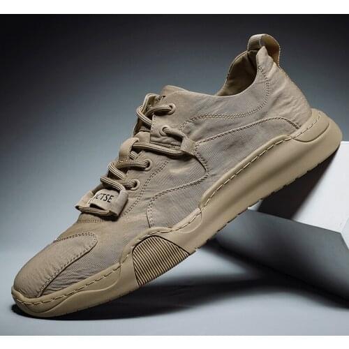 Mens Fashion Sneakers Casual Shoes Lightweight Breathable Outdoors Popular Sewing Driving Shoes Soft Walking Shoes