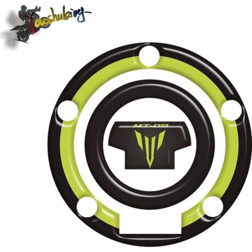 Motorcycle For Yamaha MT01 MT03 MT09 MT10 MT-09 Tank Sticker Tank Pad Protector High Quality Tankpad 3D Resin Decal