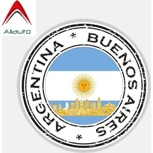 Aliauto Argentina Buenos Aires Helmet Accessories Decal Car Sticker for Mercedes Motorcycle Honda Toyota Renault,11cm*11cm