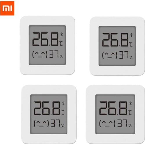[Newest Version]Xiaomi Mijia Bluetooth Thermometer 2 Smart Wireless Electric Digital Hygrometer Thermometer Work With Mijia APP