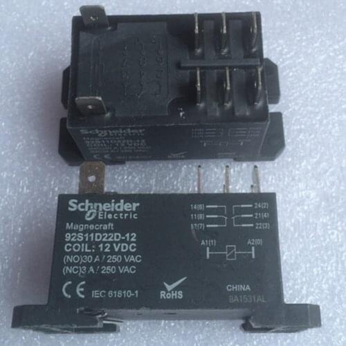 Wholesale 10pcs/lot relay 92S11D22D-12