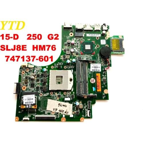 Original for HP 15-D 250 G2 laptop motherboard HP 15-D 250 G2 SLJ8E HM76 747137-601 tested good free shipping