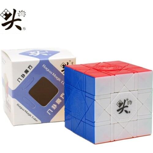 Original DaYan Bagua Magic Cube Collection Cube 6 Axis 8 Rank Stickerless Speed Puzzle Cubes Educational Gift Toy Games