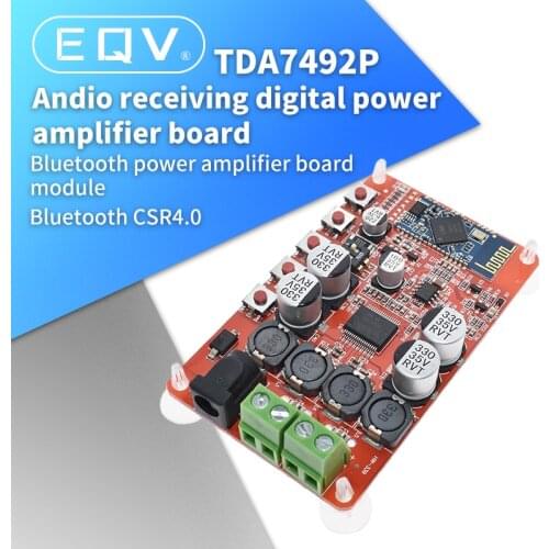 TDA7492P 50W+50W Digital Amplifier Board CSP8635 Bluetooth 4.0 Chip BT Audio Receiver Amplifier Board Module Parts
