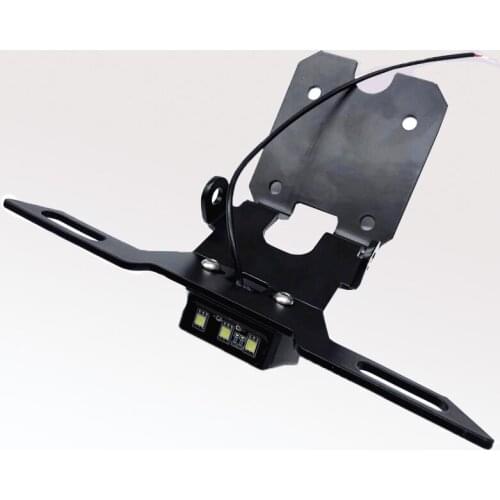 Suitable for Yamaha YZF R15 V3 2017-2020 Motorcycle Adapters with Light Plate Rack Short Tail Plate Rack