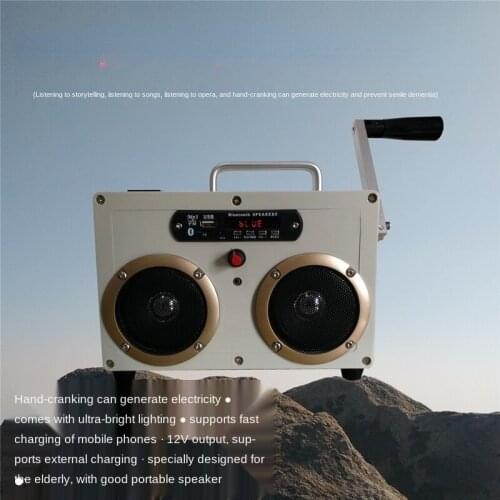 Portable generator bluetooth portable speaker phone charging large capacity USB charging treasure power amplifier