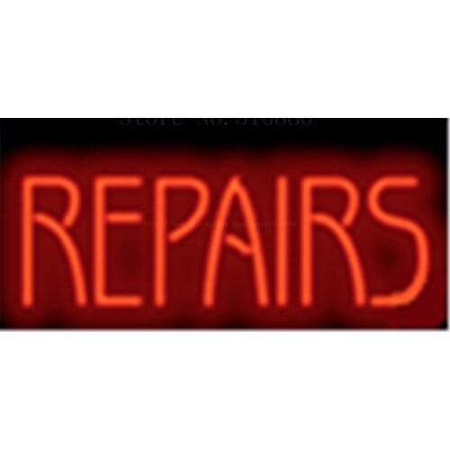 Repair NEON SIGN REAL GLASS BEER BAR PUB LIGHT SIGNS display Accessory Games Pawn shop Watch Exchange Advertising Light 17*14"