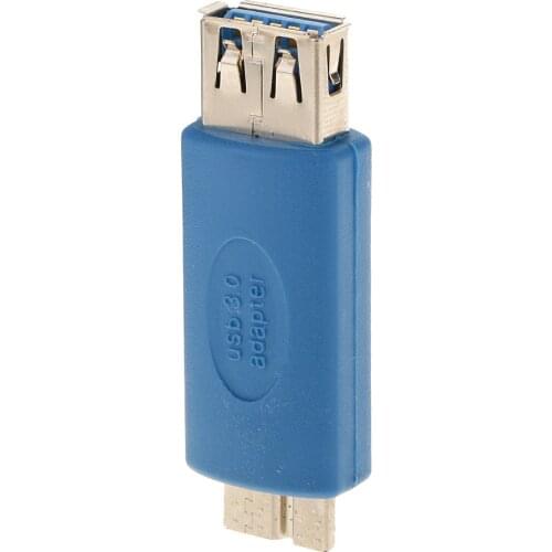 USB 3.0 Female To Micro B Male OTG Connector Data Converter Adapter Plug