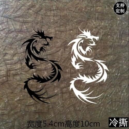 Colorfull Dragon Thermo Stickers Heat Transfer Vinyl Patches for Clothing DIY T-shirt A-Level Washable Applique Patch Sticker