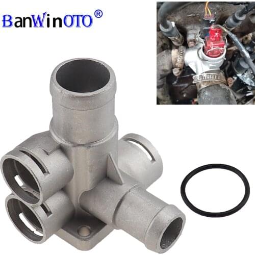 Aluminium Engine Cooling Radiator Coolant Hose Quick Connector For Audi Saloon VW Passast Golf Transporter Jetta 037 121 132B1