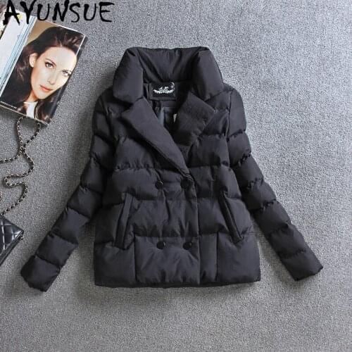 AYUNSUE Short Winter Coat Women Parka Puffer Jacket Korean Autumn Padded Warm Jackets Coats Parkas Mujer 2020 8865 KJ3348