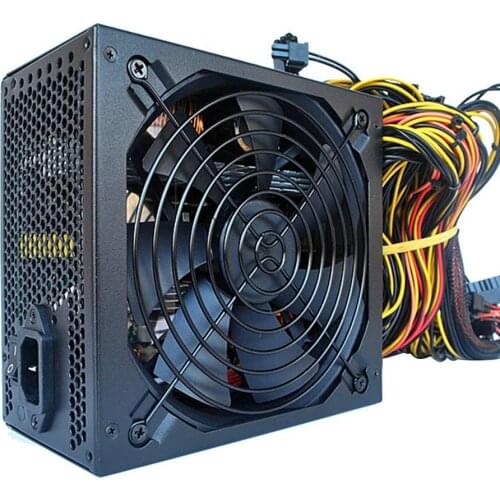 Mining Power Supply Computer Mining Machine Suitable For 6-8 Graphics Cards Durable Power Supply 2000W