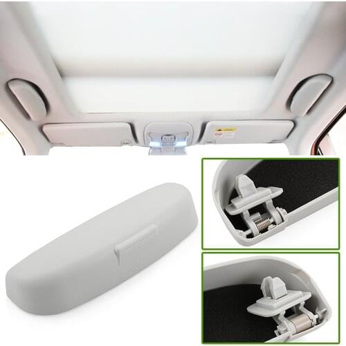 ABS Car Sunglasses Case Holder Glasses Box Storage Boxes for Jeep Renegade Compass 2015 2016 2017 2018 Accessories