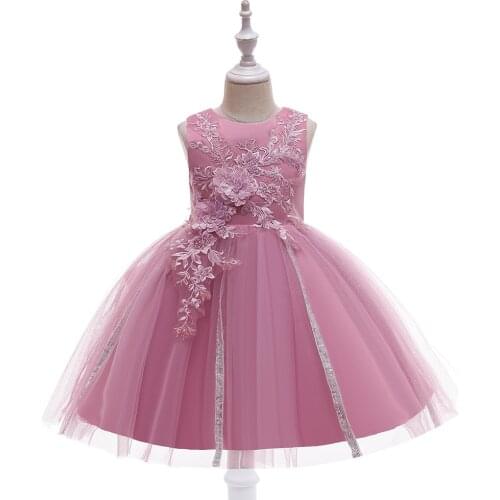 Spring Elegant Christmas Princess Dress 4-10 Years Kids Dresses For Girls New Year Party Costume First Communion Children Clothe