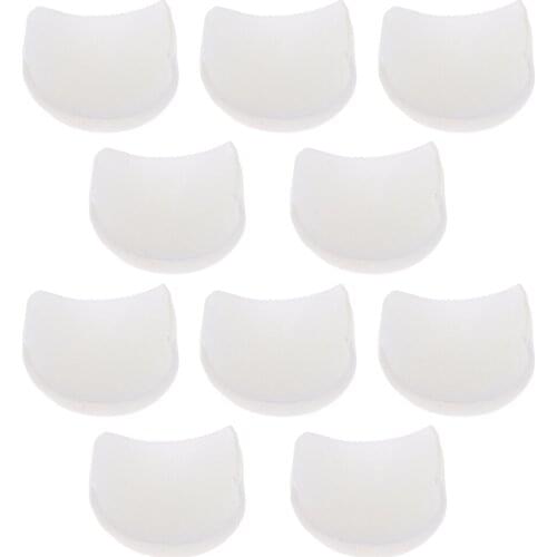 10pcs Suits, Shoulder Sponge Pads Sewing Accessories And Crafts