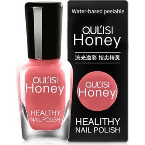 New 8Ml Colorful Nail Gel Tearable Effect Nail Polish Art Varnish Non-Toxic Manicure Lacquer Makeup Decoration Wholesale