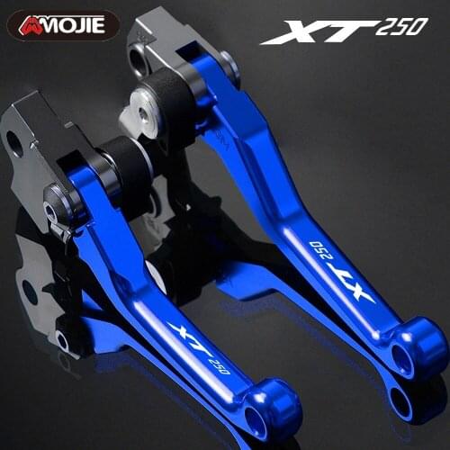 Motocross dirtbike Pivot Brake Clutch Levers FOR YAMAHA XT250 2005 2006 2007 2008 2009 2010 2011 2012 2013 2014 2015 2016 2017